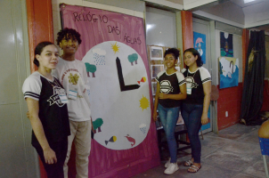 Notícia: Estudantes da rede estadual de Castanhal realizam simulação da COP 30